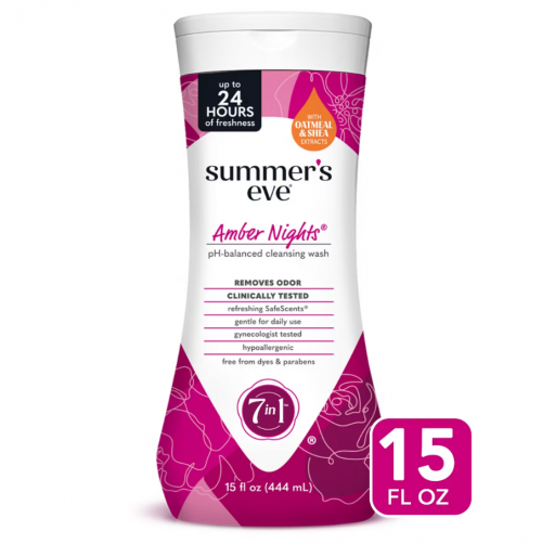 SUMMER'S EVE- AMBER NIGHTS FEMININE CLEANSING WASH