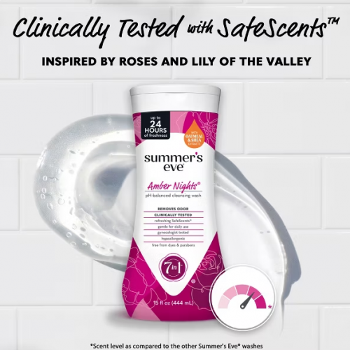 SUMMER'S EVE- AMBER NIGHTS FEMININE CLEANSING WASH