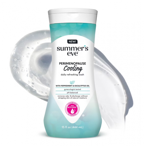 SUMMER'S EVE- PERIMENOPAUSE COOLING FEMININE WASH- 444ML