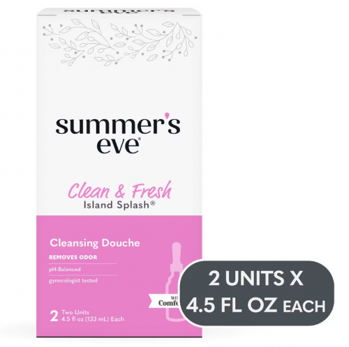 SUMMER'S EVE- ISLAND SPLASH FEMININE DOUCHE - 2CT