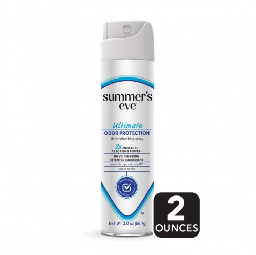 SUMMER'S EVE- ULTIMATE ODOR PROTECTION FEMININE FRESHENING SPRAY