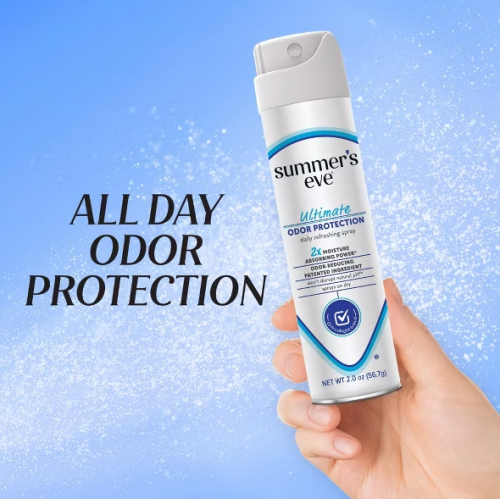SUMMER'S EVE- ULTIMATE ODOR PROTECTION FEMININE FRESHENING SPRAY