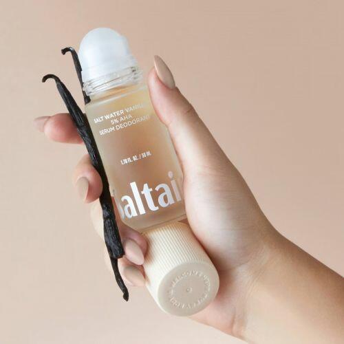SALTAIR- 5% AHA SERUM ROLL-ON DEODORANT - SALT WATER VANILLA