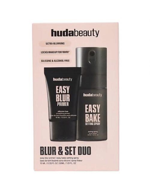 HUDA BEAUTY- EASY BLUR & EASY BAKE BLUR & SET DUO