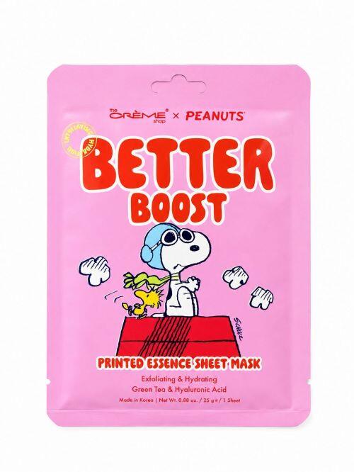 THE CR�ME SHOP X PEANUTS- BETTER BOOST PRINTED ESSENCE SHEET MASK