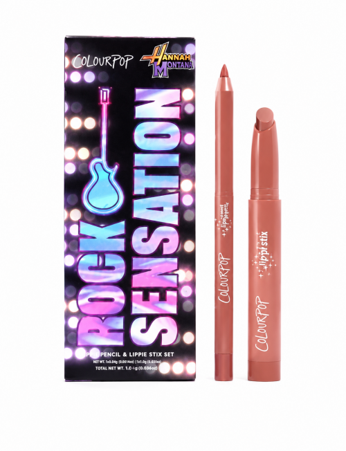 HANNAH MONTANA x COLOURPOP - LIPPIE PENCIL & LIPPIE STIX SET ROCK SENSATION