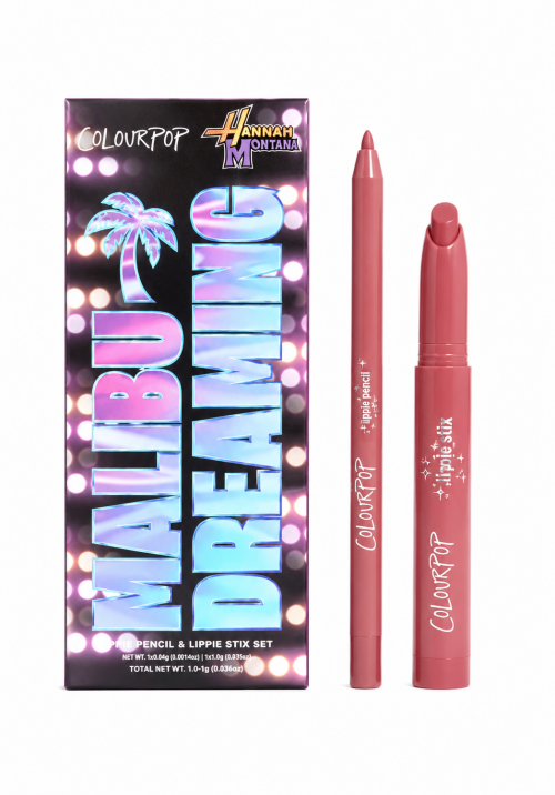 HANNAH MONTANA x COLOURPOP - LIPPIE PENCIL & LIPPIE STIX SET ROCK MALIBU DREAMING