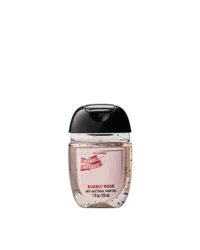 BATH & BODY WORKS- BUBBLY ROS� POCKETBAC HAND SANITIZER