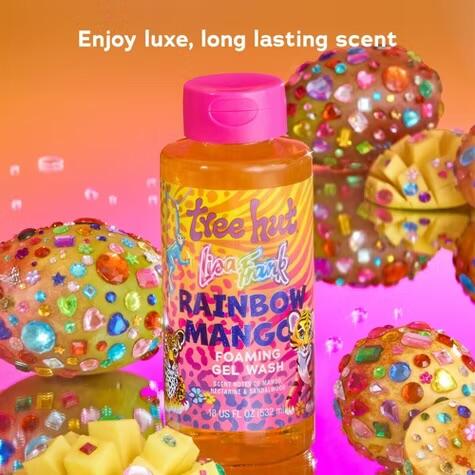 TREE HUT X LISA FRANK - RAINBOW MANGO FOAMING GEL BODY WASH