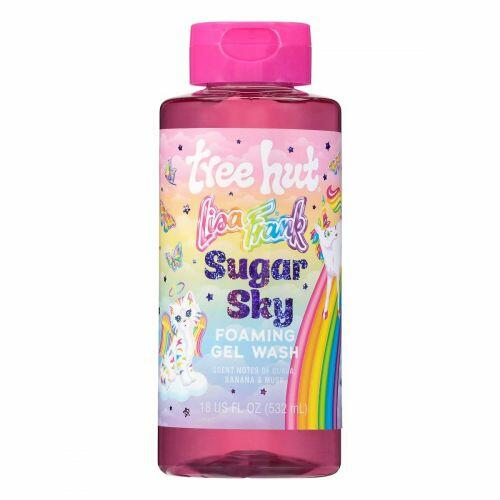 TREE HUT X LISA FRANK- SUGAR SKY FOAMING GEL BODY WASH
