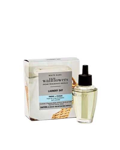 BATH & BODY WORKS - LAUNDRY DAY WALLFLOWERS REFILLS 2-PACK