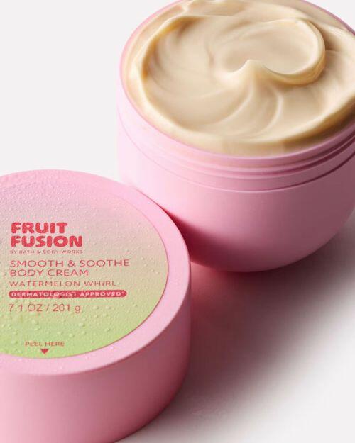 BATH BODY WORKS - WATERMELON WHIRL SMOOTH & SOOTHE BODY CREAM