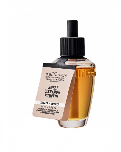 BATH & BODY WORKS-SWEET CINNAMON PUMPKIN WALLFLOWERS FRAGRANCE REFILL