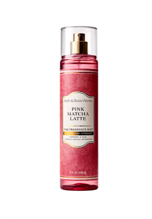 BATH & BODY WORKS-  PINK MATCHA LATTE FINE FRAGRANCE MIST