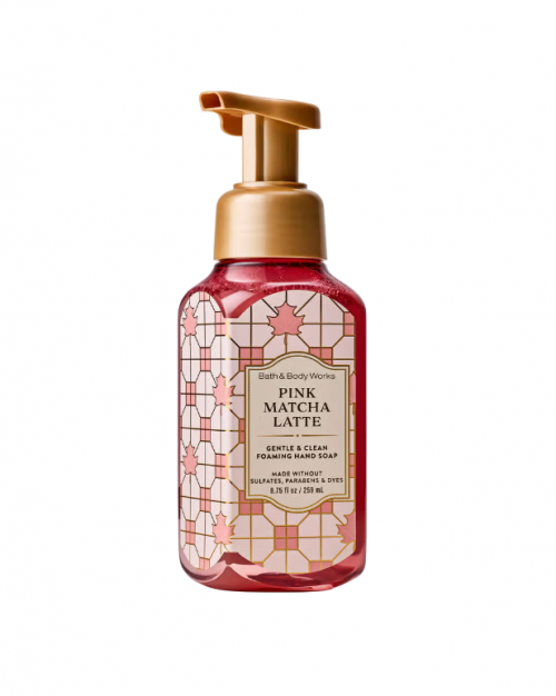 BATH & BODY WORKS- PINK MATCHA LATTE FOAMING HAND SOAP