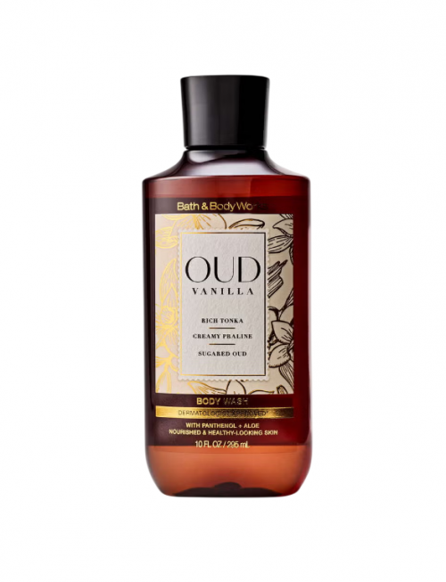 BATH & BODY WORKS- OUD VANILLA BODY WASH
