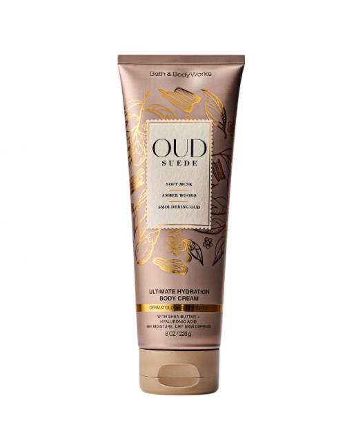 BATH & BODY WORKS- OUD SUEDE BODY CREAM