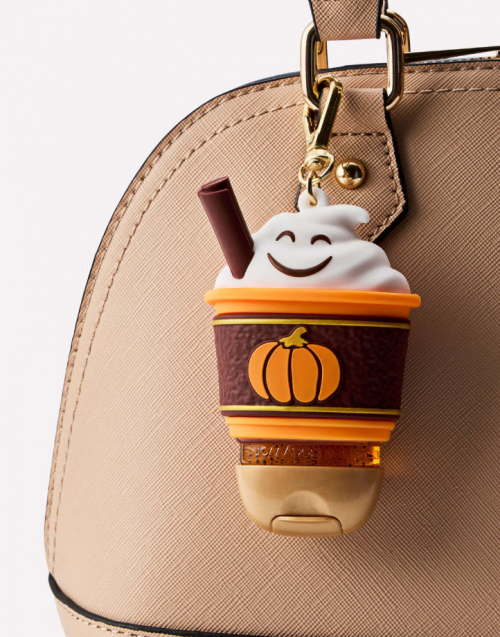 BATH & BODY WORKS- PUMPKIN DRINK POCKETBAC HOLDER