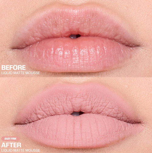 HUDA BEAUTY- LIQUID MATTE MOUSSE SOFT BLUR LIP CREAM