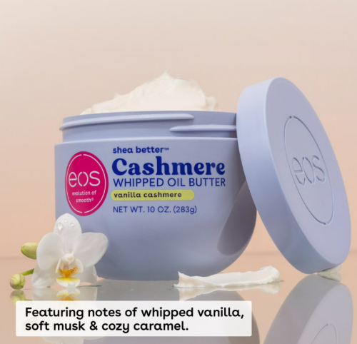 EOS- VANILLA CASHMERE WHIPPED BODY BUTTER