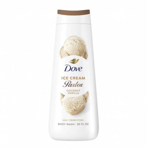 DOVE BEAUTY- ICE CREAM PARLOR BODY WASH - COCONUT VANILLA