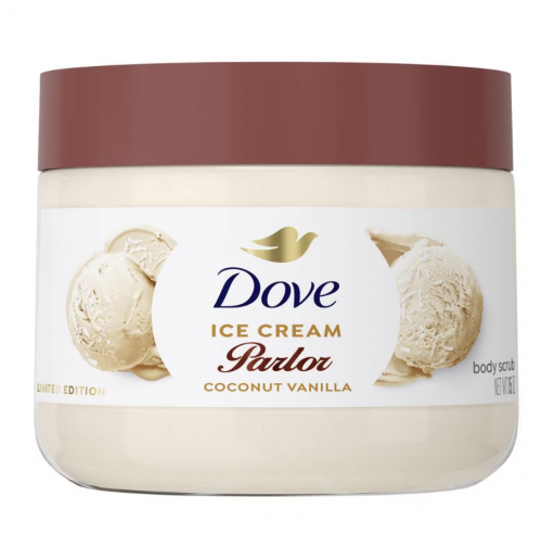 DOVE BEAUTY- ICE CREAM PARLOR BODY SCRUB - COCO VANILLA