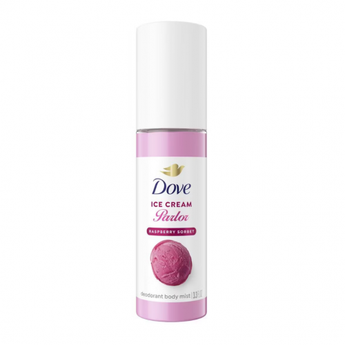 DOVE BEAUTY- ICE CREAM PARLOR BODY MIST - RASPBERRY SORBET