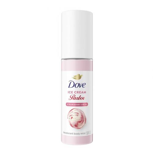 DOVE BEAUTY- ICE CREAM PARLOR BODY MIST - STRAWBERRY