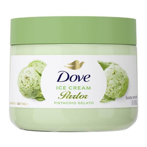 DOVE BEAUTY- ICE CREAM PARLOR BODY SCRUB - PISTACHIO GELATO