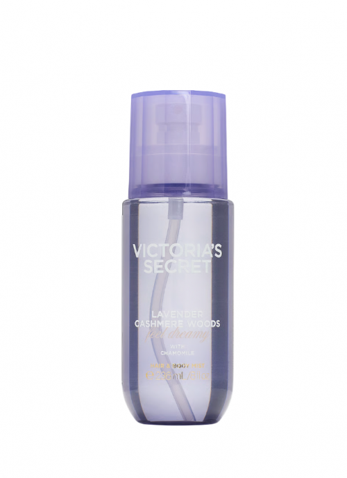 VICTORIA'S SECRET - LAVENDER CASHMERE WOODS HAIR & BODY MIST