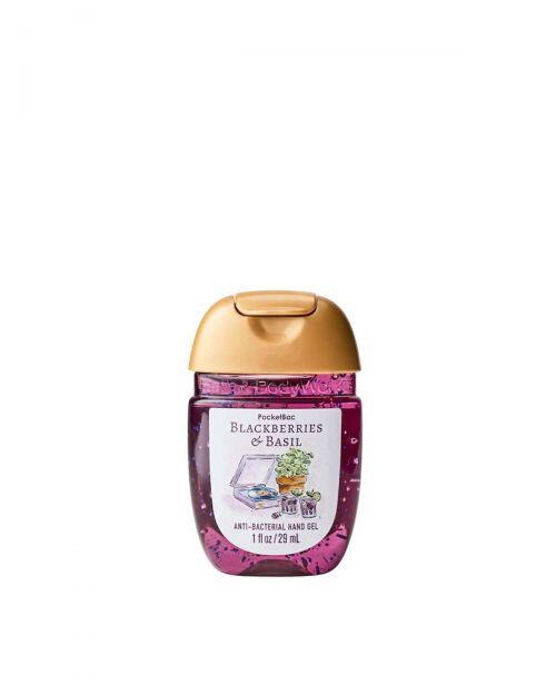 BATH & BODY WORKS -  BLACKBERRIES & BASIL POCKETBAC HAND SANITIZER
