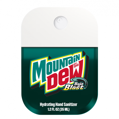 MOUNTAIN DEW BAJA BLAST HAND SANITIZER