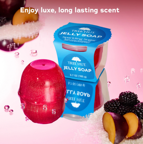 TREE HUT- SPARKLING SUGAR JELLY SOAP
