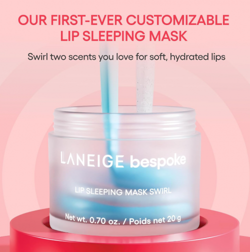 LANEIGE- LIP SLEEPING MASK 2 SCENT CUSTOM SWIRL