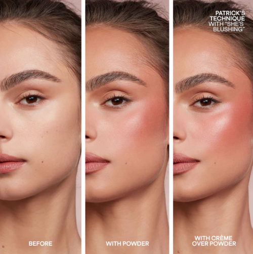 PATRICK TA- SHE LEFT ME ON RED STRAWBERRY BLUSH DUO