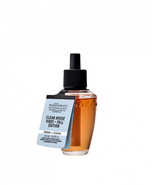 BATH & BODY WORKS - CLEAN HOUSE VIBES - FALL EDITION WALLFLOWERS FRAGRANCE REFILL