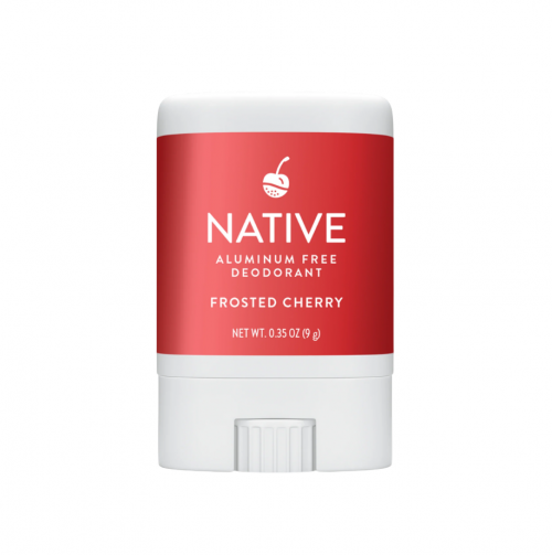 NATIVE- ALUMINUM FREE TRAVEL SIZE MINI DEODORANT -FROSTED CHERRY
