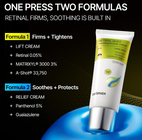 CELIMAX- THE VITA-A RETINAL SHOT TIGHTENING DUAL CREAM