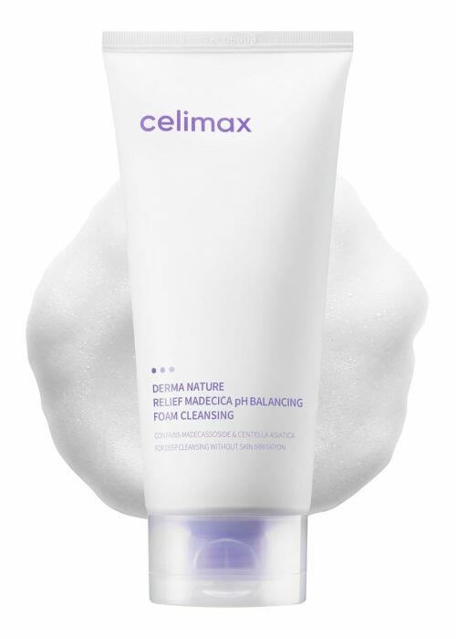 CELIMAX- DERMA NATURE RELIEF MADECICA PH BALANCING FOAM CLEANSING