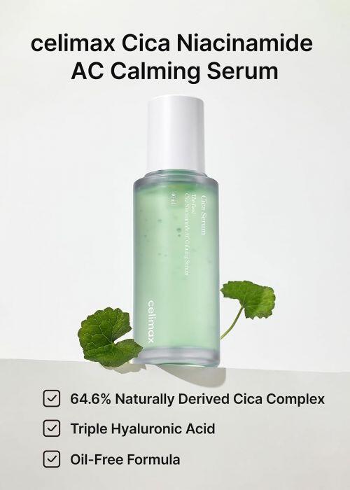 CELIMAX- THE REAL CICA NIACINAMIDE AC CALMING SERUM