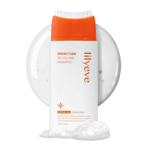 LILYEVE- GROWTURN 3D VOLUME BRUSH SHAMPOO, BIOTIN, HAIR GROWTH