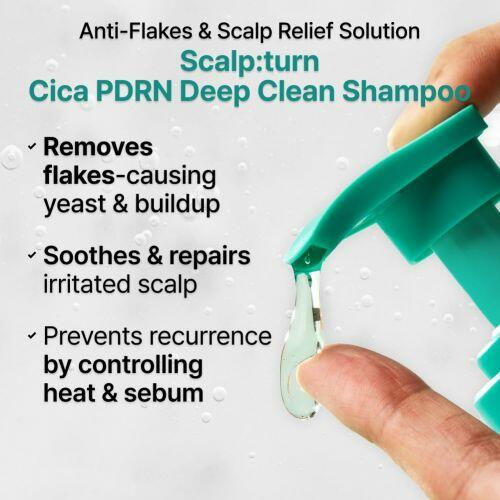 LILYEVE- SCALPTURN CICA PDRN DEEP CLEAN SHAMPOO