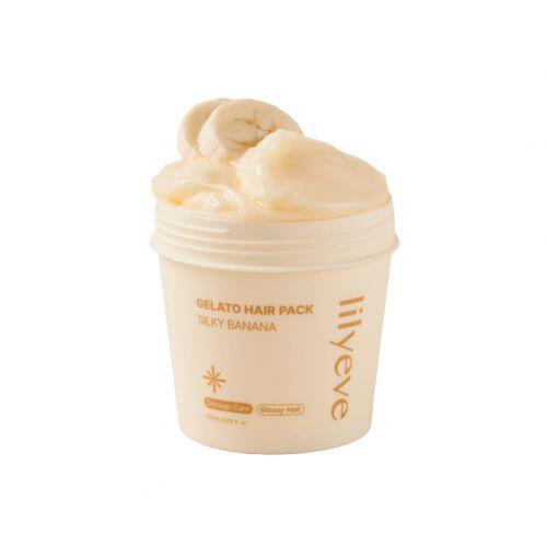 LILYEVE- REPAIRTURN SILKY BANANA GELATO HAIR PACK- MILK PROTEIN