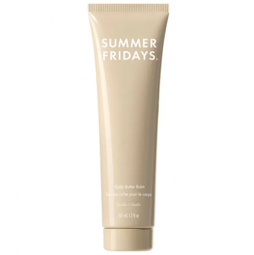 SUMMER FRIDAYS - MINI BODY BUTTER BALM VANILLA - RICH BODY CREAM WITH HYALURONIC ACID- 60ML