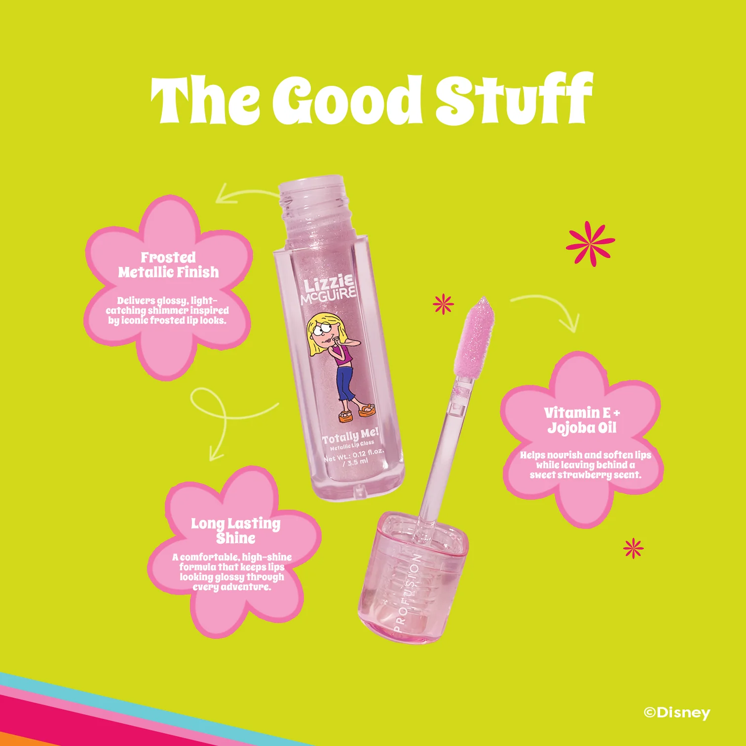 Profusion Cosmetic - Lizzie McGuire | Totally Me! Metallic Lip Gloss