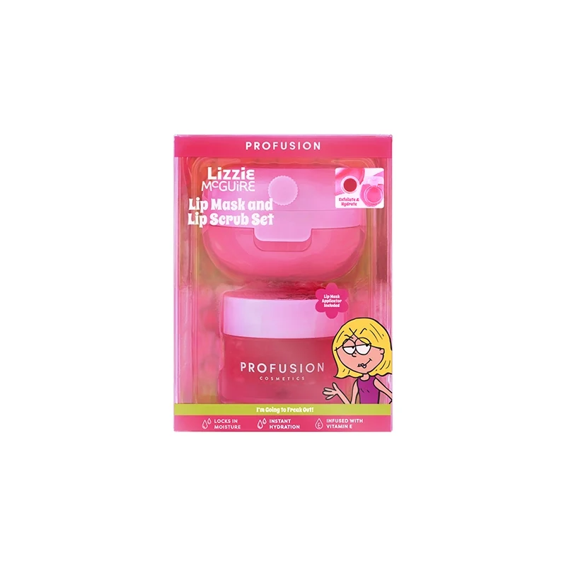 Profusion Cosmetic - Lizzie McGuire | I'm going to Freak Out! Lip Mask and Lip Scrub Set