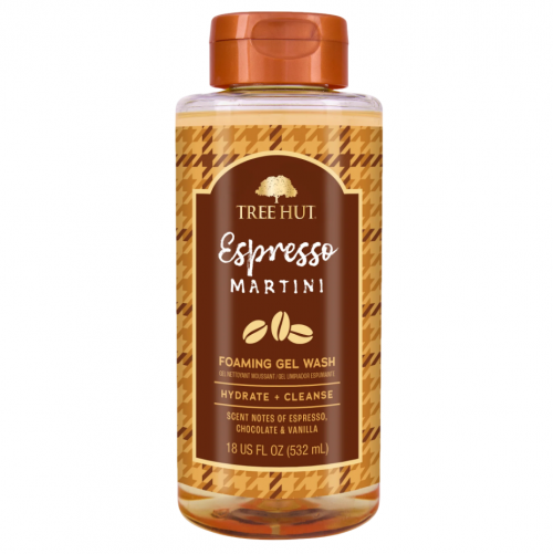 TREE HUT- ESPRESSO MARTINI FOAMING GEL WASH