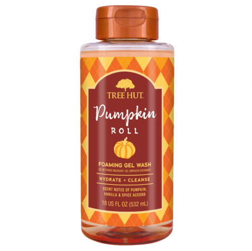 TREE HUT- PUMPKIN ROLL FOAMING GEL WASH