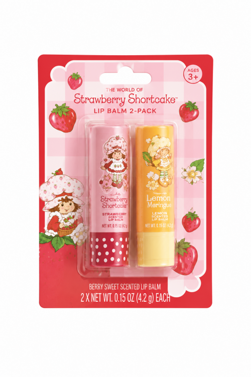 THE CR�ME SHOP- STRAWBERRY SHORTCAKE LIP BALM 2-PACK