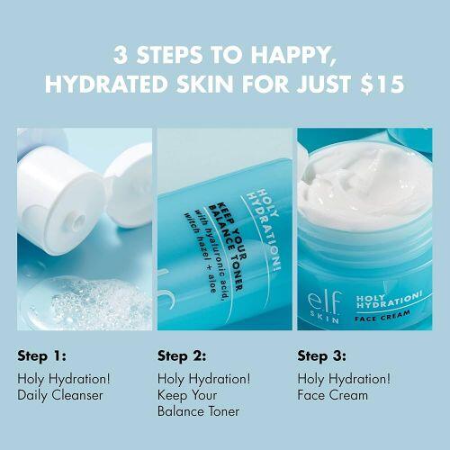 E.L.F. SKIN- HOLY HYDRATION! THE ESSENTIALS MINI KIT